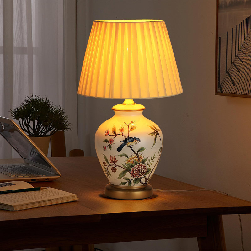 Table Lamp Vintage Bedroom Warm Reading Book Light Desk Lamp Night Lamp