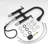 Bridge Kitchen Faucet With Pull-Down Sprayhead In Spot