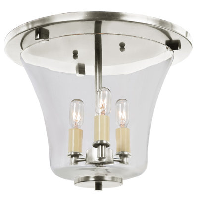 Katy Glass Flush Mount