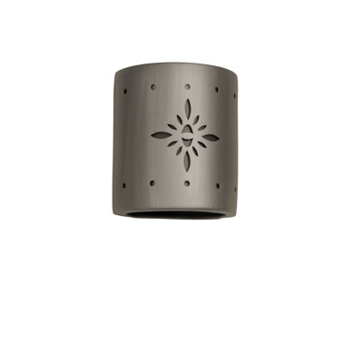 Ninamarie Ceramic Outdoor Wall Light, LED Bulb Included