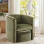 Accent Chair & Storable Ottoman Sherpa Chair w/Storage Ottoman - Plush & Space-Saving Design-1294644112
