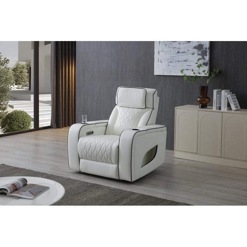 Chaise Lumin, Tissu blanc