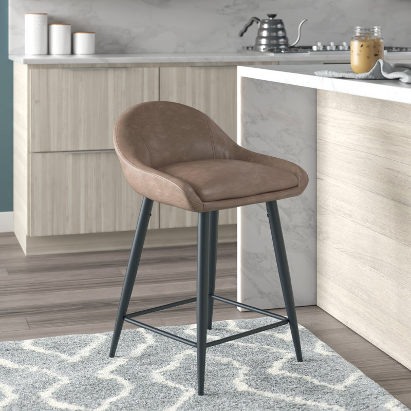 Tabouret de comptoir 24,5 po Hallam, Selle