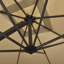 Parasol carré en porte-à-faux 11 pi x 11 pi Gaytri Arlmont & Co., beige-1772709225