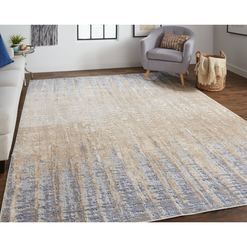 Abstract Area Rug, Rectangle 5' x 7'10"