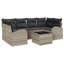 234cm Wide Patio Sofa with Cushions