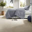 Ensemble de literie pour lit simple / simple TG durable, polyester rayé gris, moderne et confortable pour les chambres à coucher