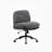 Cross Legged Office Chair On Wheels Adjustable Swivel Wider & Thickened-664694393