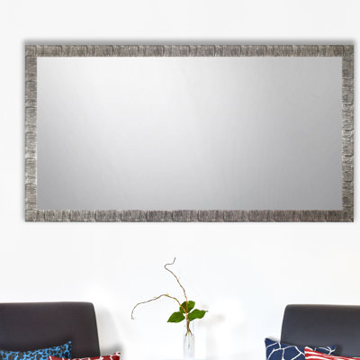Guildford Wood Flat Wall Mirror