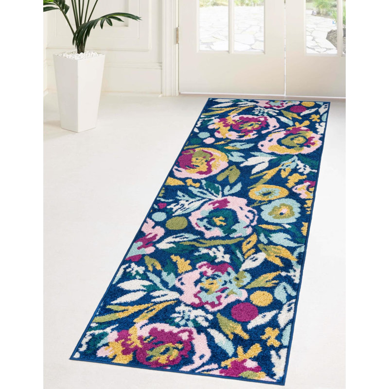 Holle Floral Indoor Rug, Octagon 7' x 7'