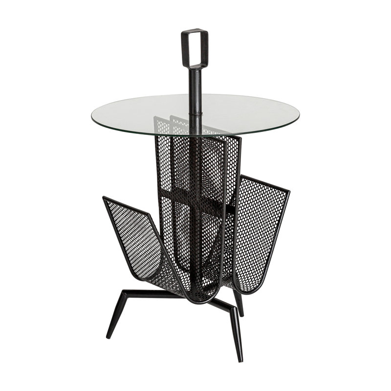Metal Free Standing Magazine Rack
