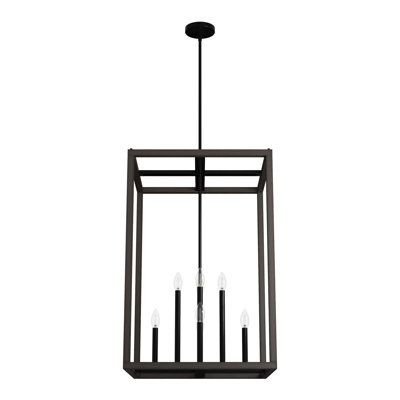 Squire Manor 8 - Light Rectangle 22 inch Pendant