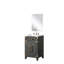 Meuble-lavabo simple.  Ensemble de comptoir, miroir et robinet en acrylique-1054952597