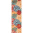 Blue/Red/Ivory/Teal/Orange