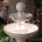Stockton Enchanting 2 Tier Ceramic Fountain with Lights: Serenity in Every Cascade-327133549