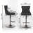 Swivel Barstools Adjusatble Seat, Modern Upholstered Bar Stools With Backs Comfortable Tufted For Home Pub And Kitchen Island, Set Of 2-653232589-648436155