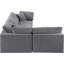 Canapé modulaire réversible en velours Hulene-87141396