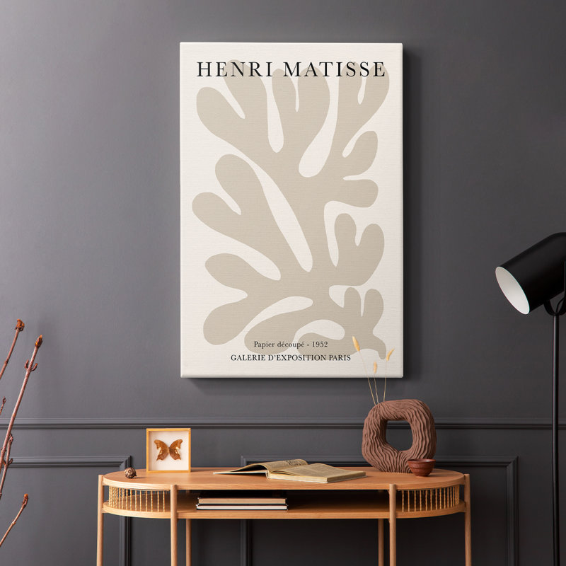 Matisse CCV III, reproduction encadrée - galerie Cavas, H 12 po x l 8 po