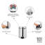 Brabantia NewIcon 5L Soft Closing Pedal Bin-126075292