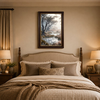 Art mural sur toile Misty Stream