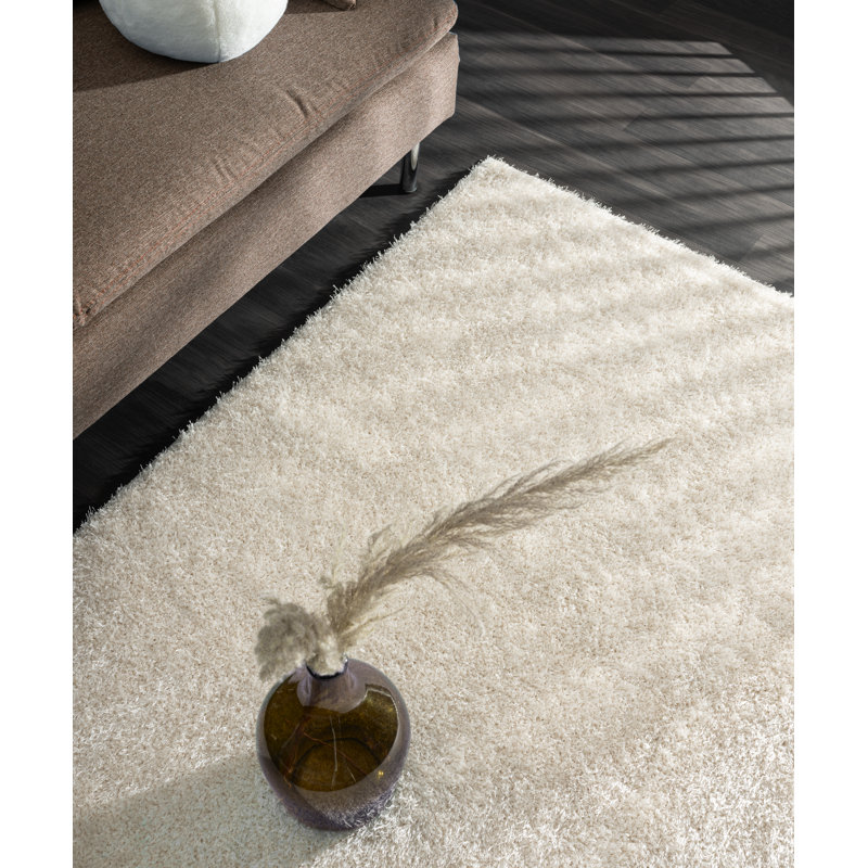 Phoebie Abstract Machine -made Area Rug, Cream, Rectangular 160 x 230cm