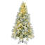Arbre de Noël artificiel avec 1389 branches et lumières DEL multicolores
