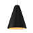 Noir carbone mat / or champagne