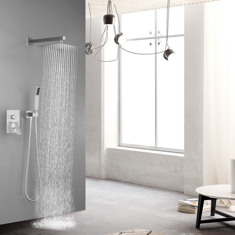 All-In-One Kit with Rough in-Valve, Brushed Nickel