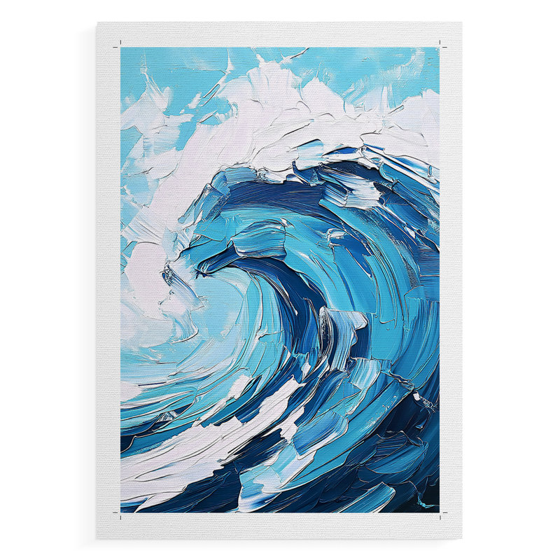 NAUTICAL Series XCI - Impression sur toile seulement - NON CADRE, H 18 po x l 12 po
