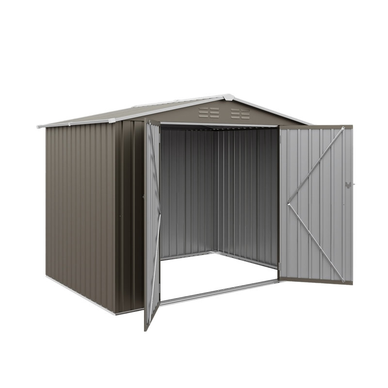 Remise de rangement extérieure en métal 8 * 6 FTO