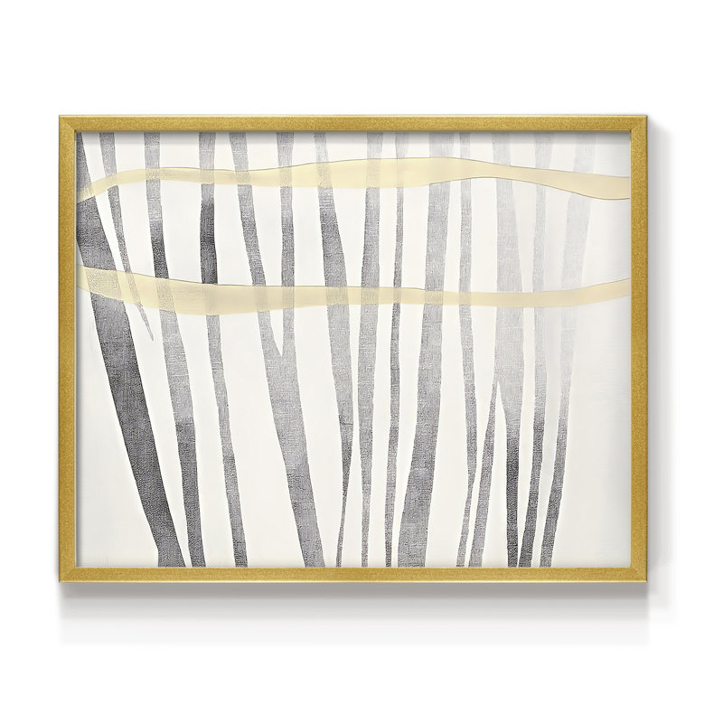 Abstrait, série Lxxxv, reproduction encadrée, H 22 po x l 28 po