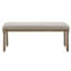 Banc rembourré avec pattes l 48 po Eliyas-1916930343