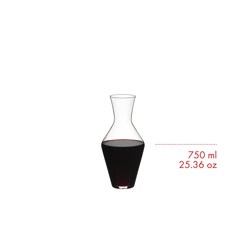 Riedel Veloce Tall Clear Crystal Wine Decanter