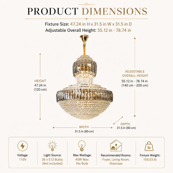 Dimensions du produit