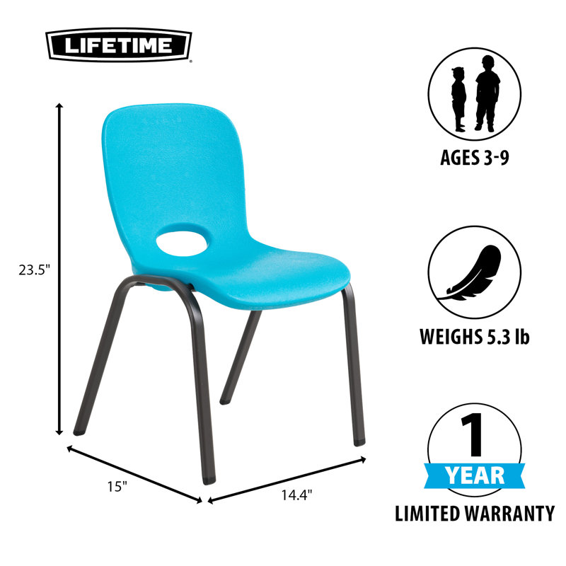 Chaise de classe 12 ", Bleu glacier