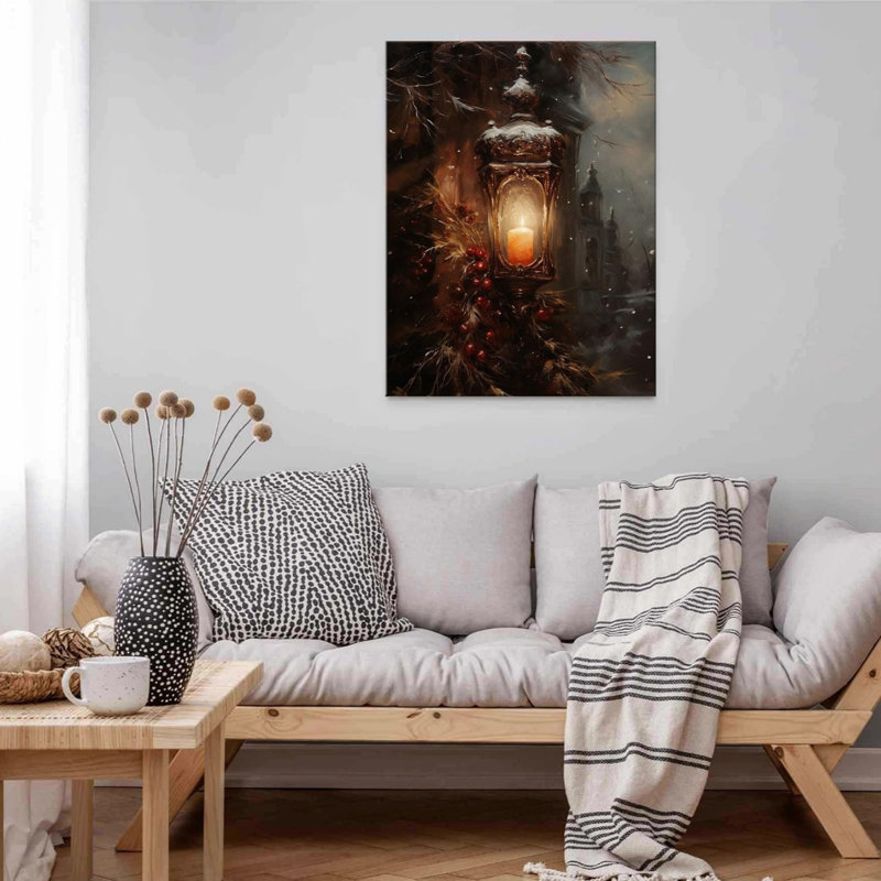 Art mural 24 "x 36" Moody Christmas