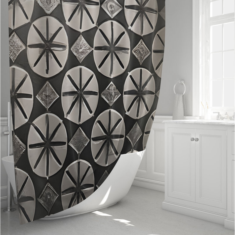 Rideau de douche Folino, H 93 po x l 70 po