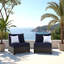 Deco Modular Armless Chair with Cushion