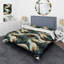 Ensemble de housse de couette abstraite en polyester peint à la main en marbre acrylique-93270945-93270950