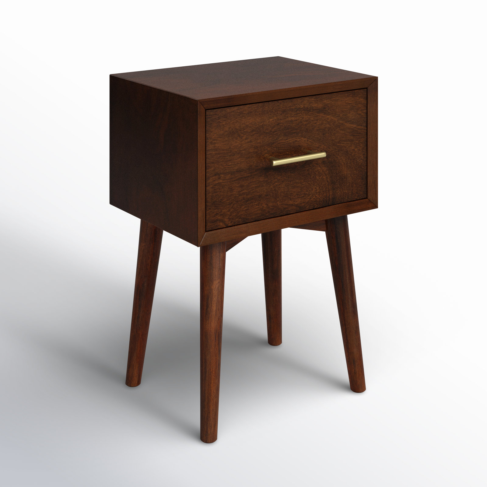 Williams 18" Mahogany End Table, Walnut