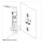 Shower Tower Panel-808924067