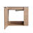 22" Wall-Mounted Single Bathroom Vanity With Ceramic Basin Sink Top, Floating Vanity with 1 Door-1765855051