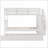 Twin-Over-Twin Bunk Bed with Trundle, Pinewood + MDF Frame, Staircase Storage, No Box Spring Needed, White for Bedroom/Dorm/Adults-1785169509