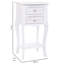 Adamae 38cm W Manufactured Wood Bedside Table