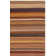Carper Hand Woven Wool Striped Rug
