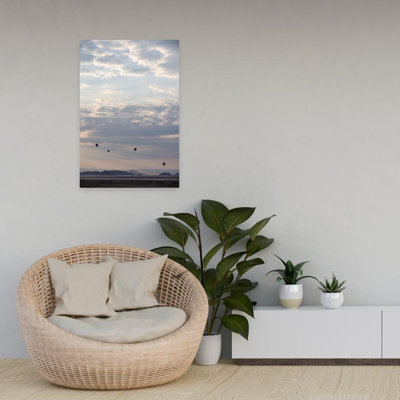 Art contemporain, paysage paisible, paisible et serein