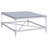 Lindley Square Coffee And End Table Set Chrome-1265351496