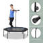 KINWELL ft Hexagon Fitness Trampoline with Handlebar-54636130
