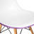 Dubuque Dining Side Chair with Metal Eiffel Base Design and Beech Wood Legs-111988735-128769422