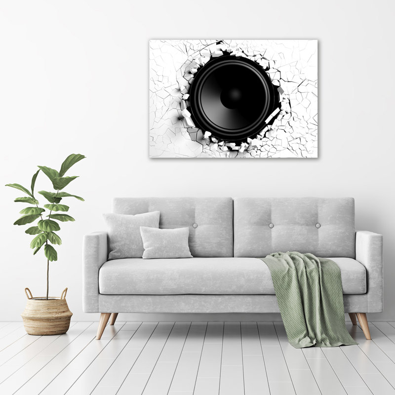 Speaker - Wrapped Canvas Print